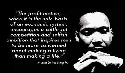 Image result for martin luther king on capitalism